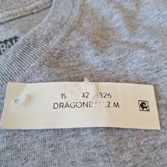 Dragon Ball Z Bird Studios Toei Animation Heather Grey T-Shirt Size Medium 38/40 - Picture 6 of 7